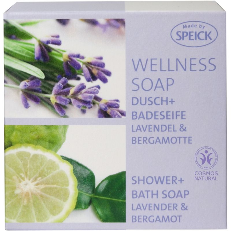Made by Speick Wellness Soap, Dusch + Badeseife Lavendel & Bergamotte - Produktbild