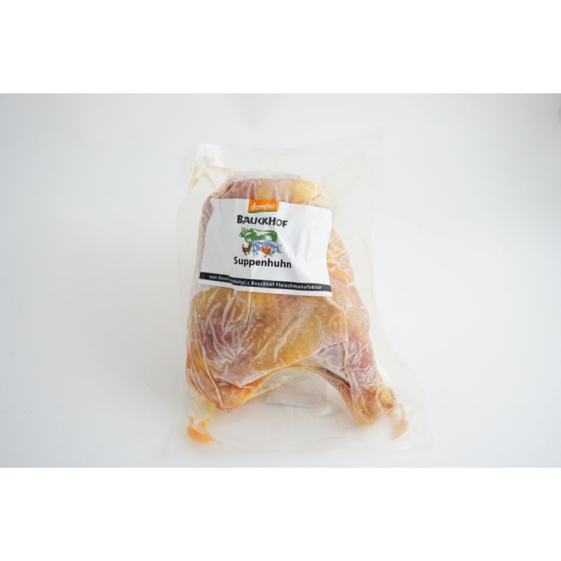 Bauckhof Suppenhuhn tiefgekühlt, ohne Innereien - Produktbild