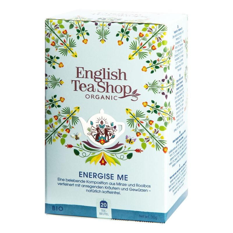 English Tea Shop English Tea Shop - Energise Me, BIO Wellness-Tee, 20 Teebeutel - Produktbild