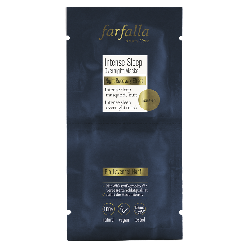 farfalla Intense Sleep Overnight Maske, Night Recovery Effect, 2x 3.5ml - Produktbild