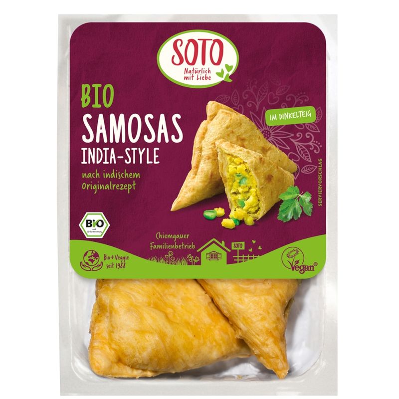 SOTO Bio Samosas India-Style - Produktbild