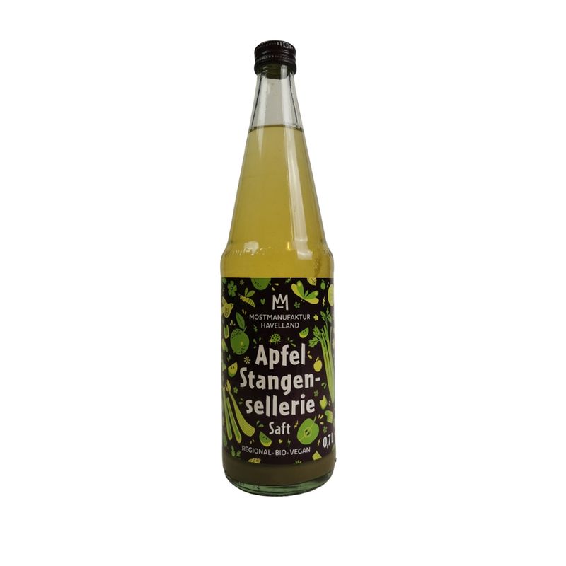 MostManufaktur Havelland Bio-Apfel-Stangenselleriesaft aus Brandenburg - Produktbild