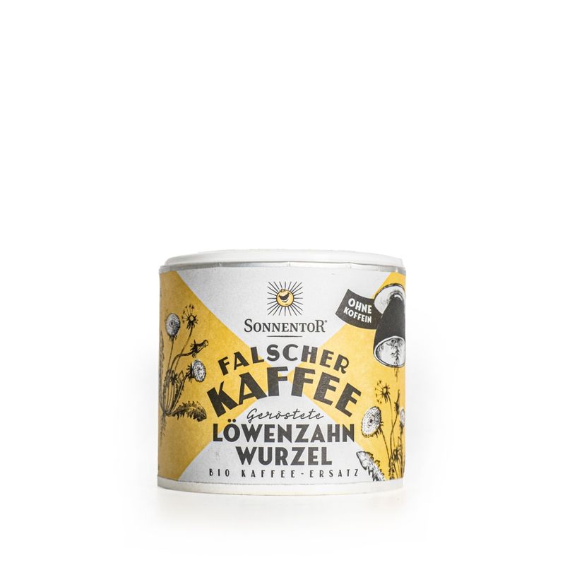 Sonnentor Löwenzahnwurzel geröstet Falscher Kaffee, Dose - Produktbild