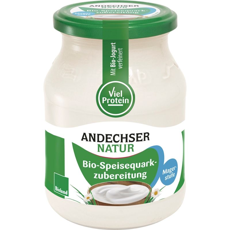 Andechser Natur Bio Speisequarkzubereitung Magerstufe 0% - Produktbild