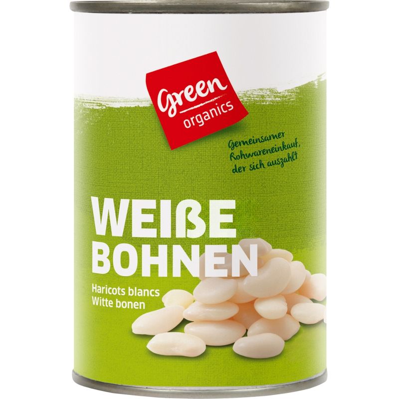 greenorganics Weiße Bohnen - Produktbild