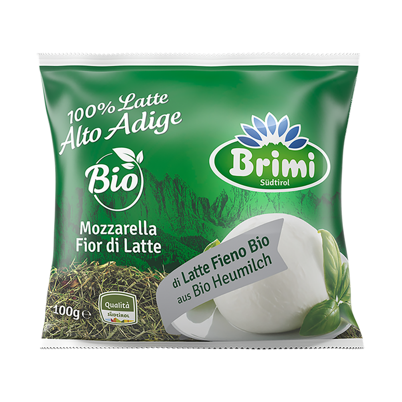 Brimi Brimi Mozzarella Bio Heumilch Kugel 100 g - Produktbild