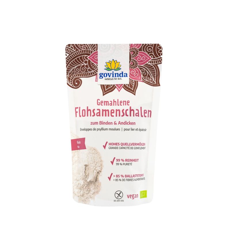 Govinda Bio Gemahlene Flohsamenschalen - Produktbild