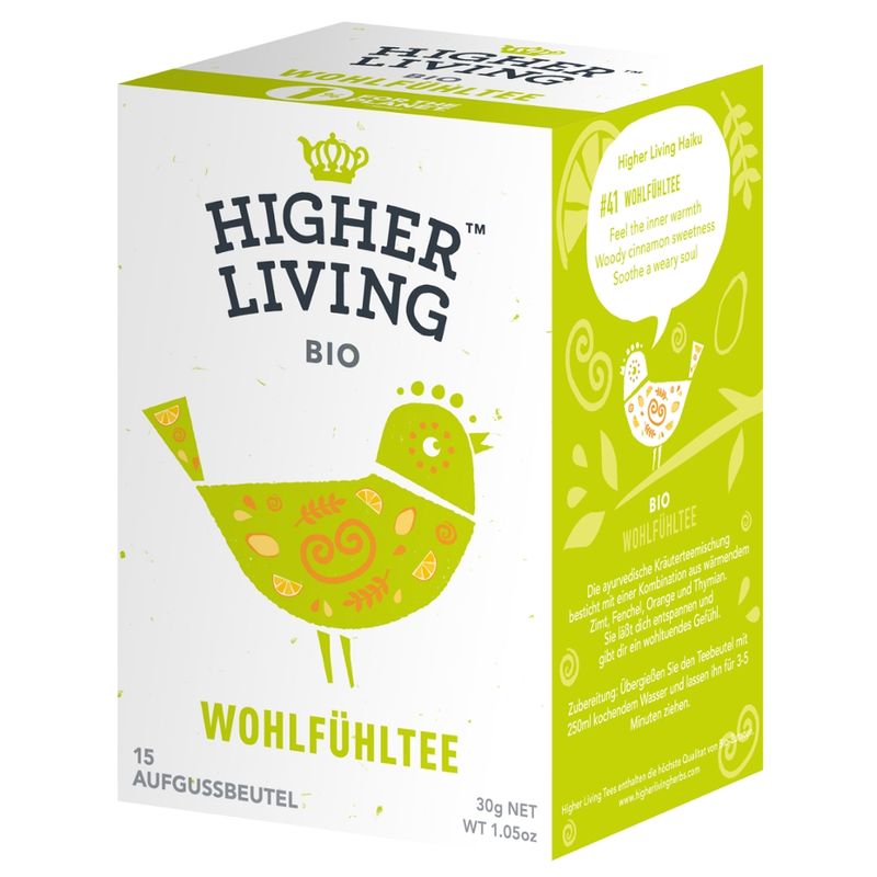 Higher Living Kräutertee Wohlfühltee - Produktbild