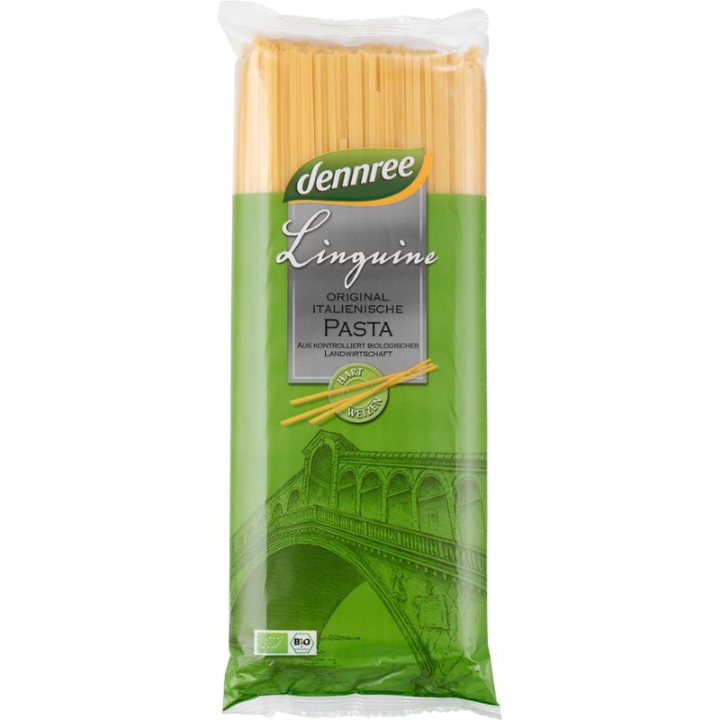 dennree Original italienische Hartweizen-Linguine - Produktbild