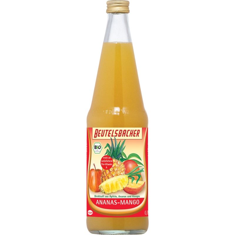 BEUTELSBACHER Ananas-Mango-Saft - Produktbild