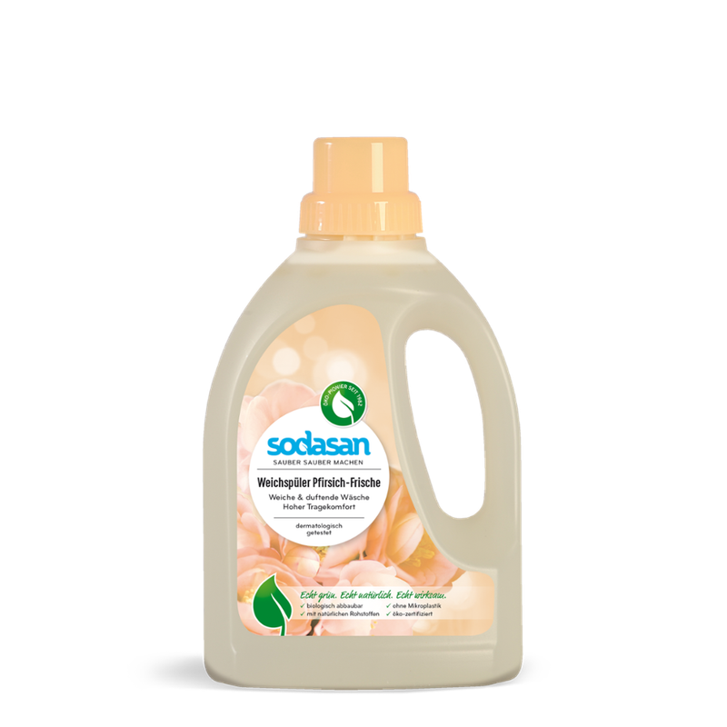 sodasan Fabric Softener Peach Fresh - Produktbild