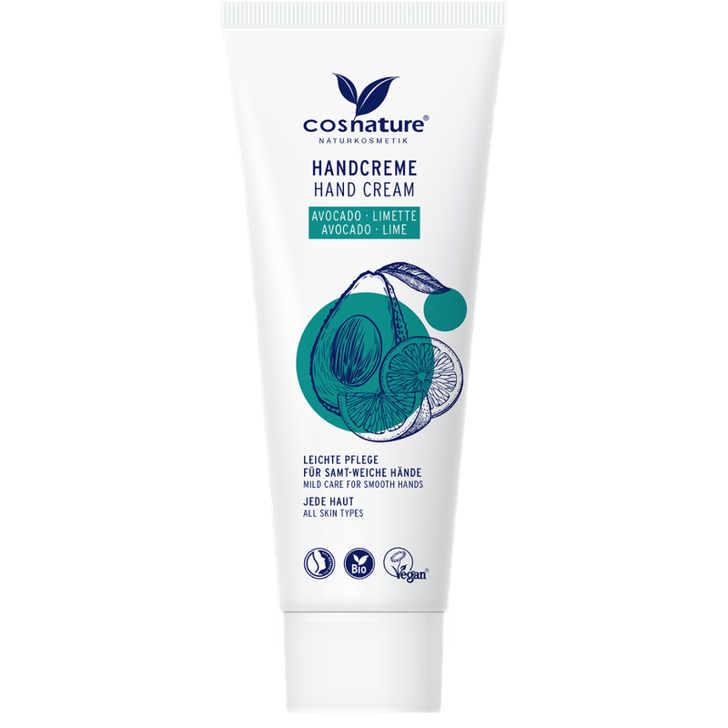 Cosnature  Handcreme Avocado & Limette 75ml - Produktbild