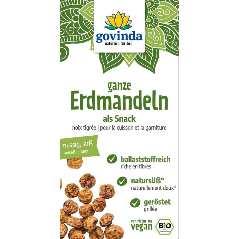 Govinda Erdmandeln naturell ganz - Produktbild