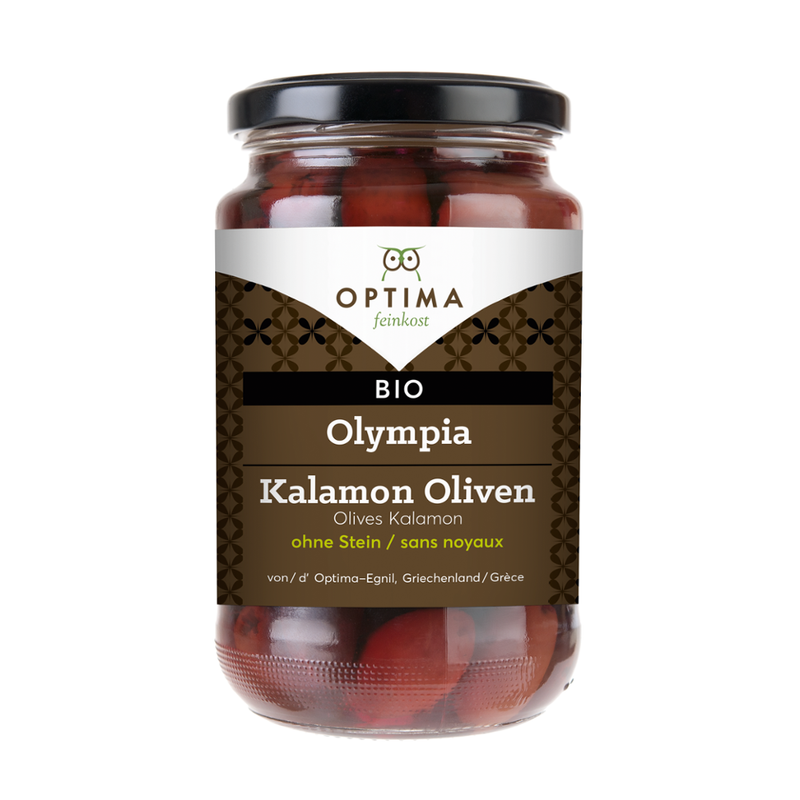 Olympia- Optima Olympia Kalamata Oliven ohne Kern - Produktbild