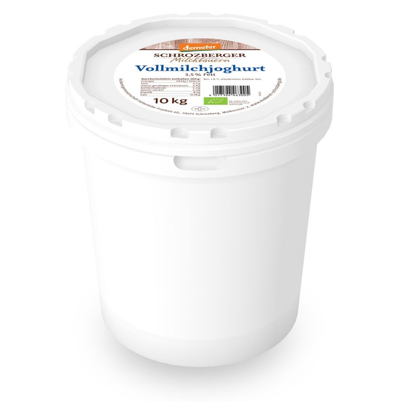 Schrozberger Milchbauern Vollmilchjoghurt mild 10kg - Produktbild