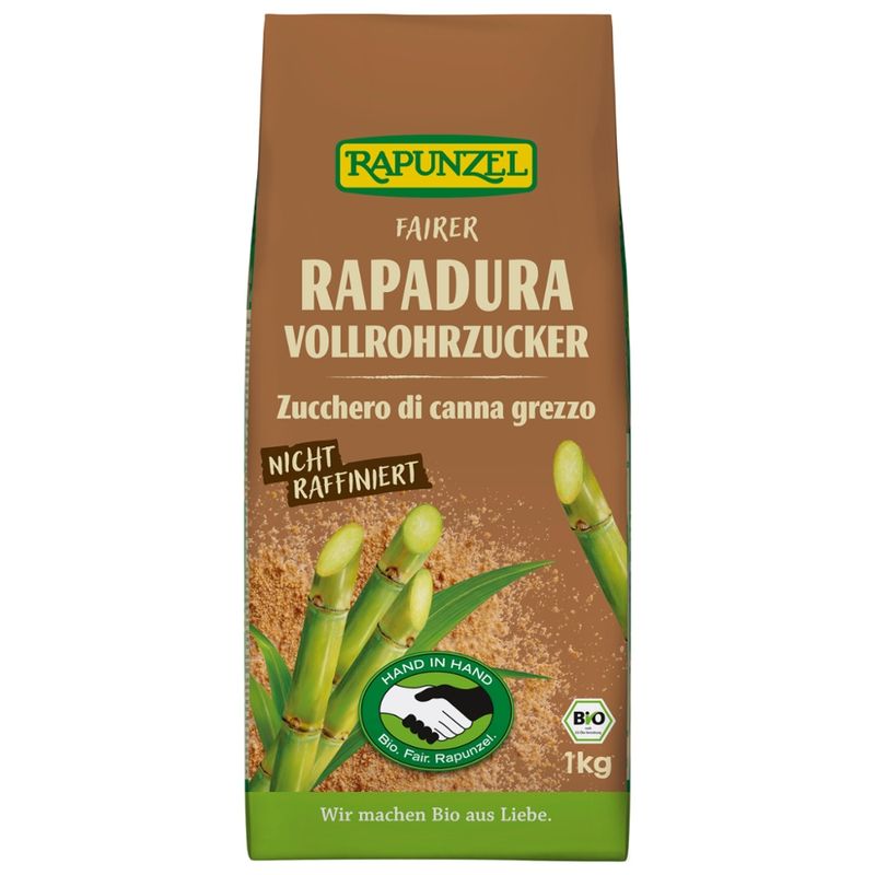 Rapunzel Rapadura Vollrohrzucker HIH - Produktbild