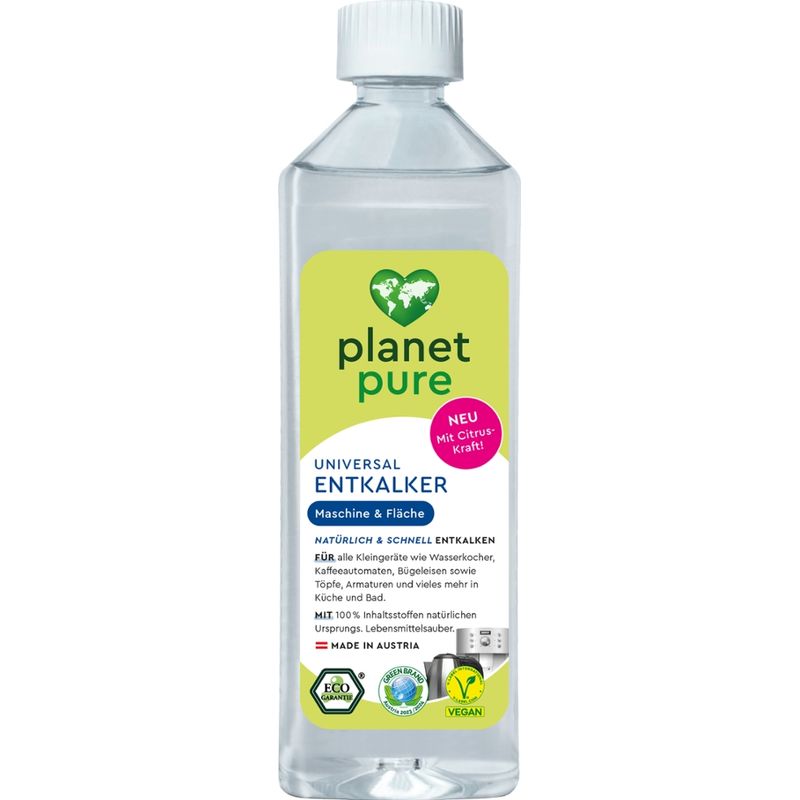Planet Pure Universal Entkalker Maschine&Fläche 510ml - Produktbild