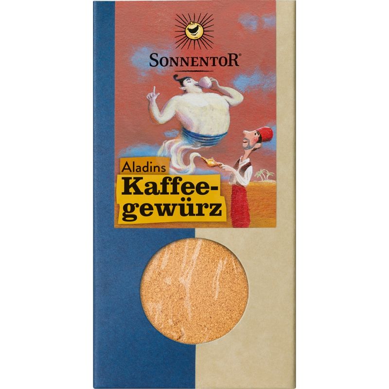 Sonnentor Aladins Kaffeegewürz, Packung - Produktbild