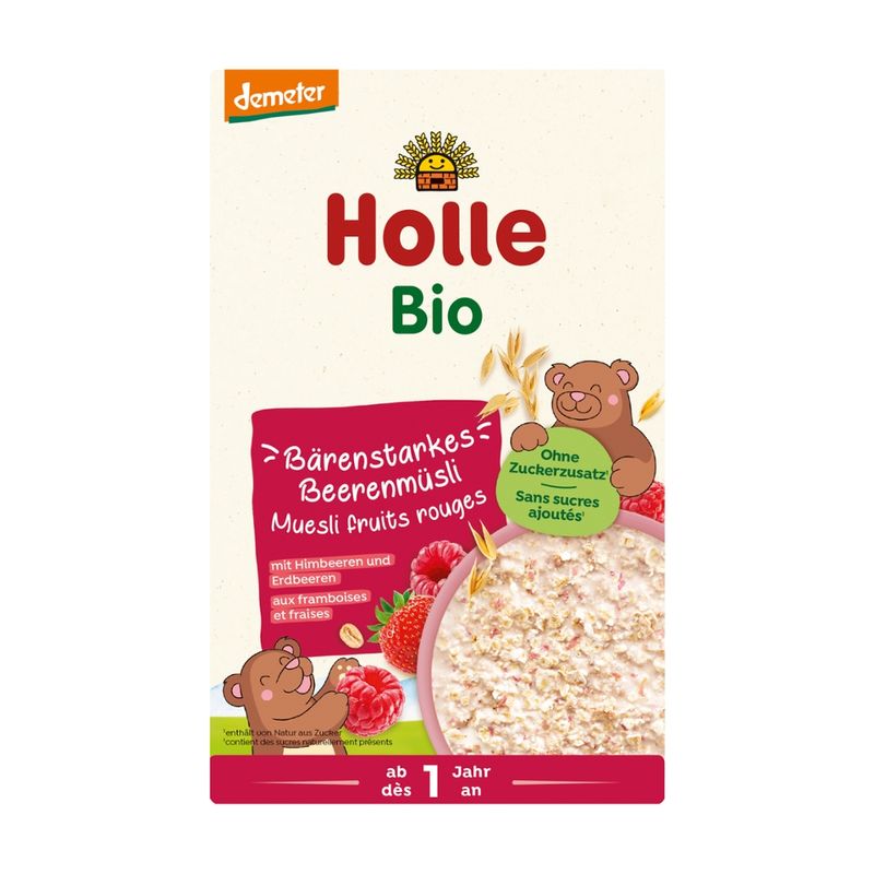 Holle  Bio-Vollkorn Beerenmüsli - Produktbild