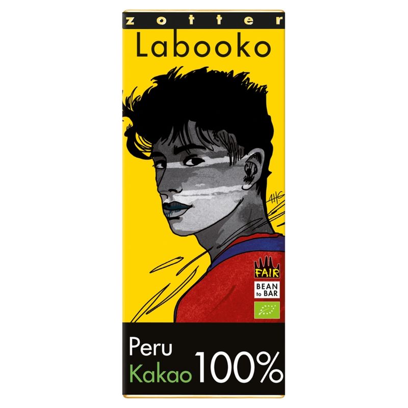 Zotter Schokolade Labooko - 100% PERU - Produktbild