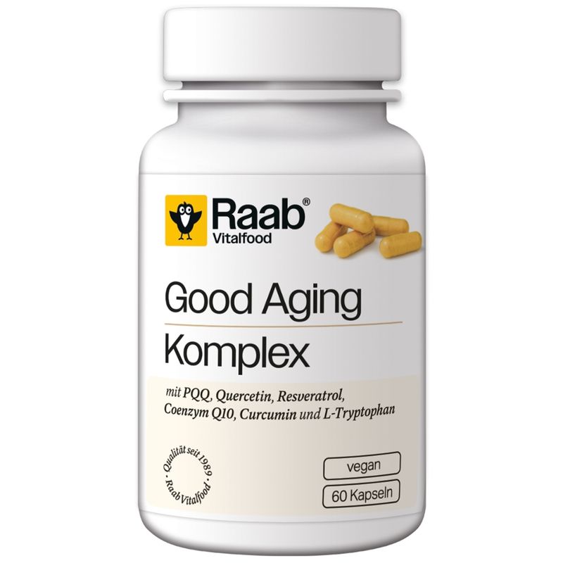 Raab Vitalfood Good Aging 60 Kapseln à 500 mg - Produktbild