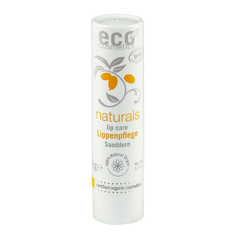 eco cosmetics Lippenpflegestift mit Sanddorn - Produktbild