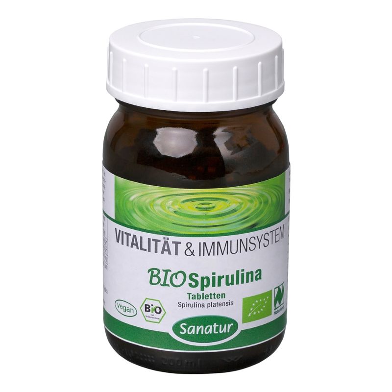 Sanatur BioSpirulina 250 Tabletten, kbA - Produktbild