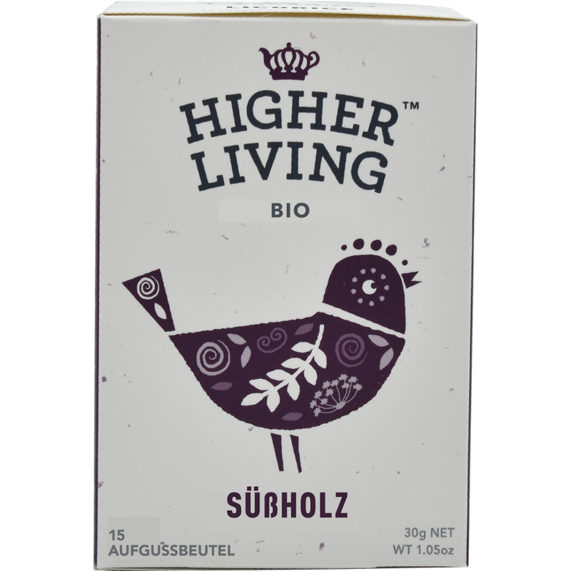 Higher Living Ein köstlicher Aufguss mit einem kühlenden und leicht süßlichen Geschmack. Ideal am Ende einer Mahlzeit. - Produktbild