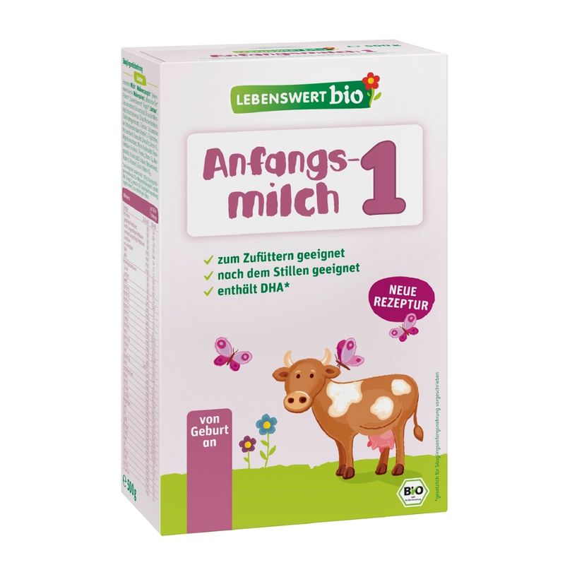 Lebenswert bio Anfangsmilch 1 - Produktbild