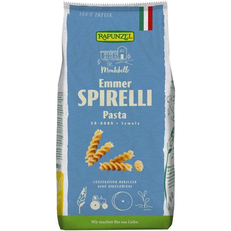 Rapunzel Emmer-Spirelli Semola - Produktbild