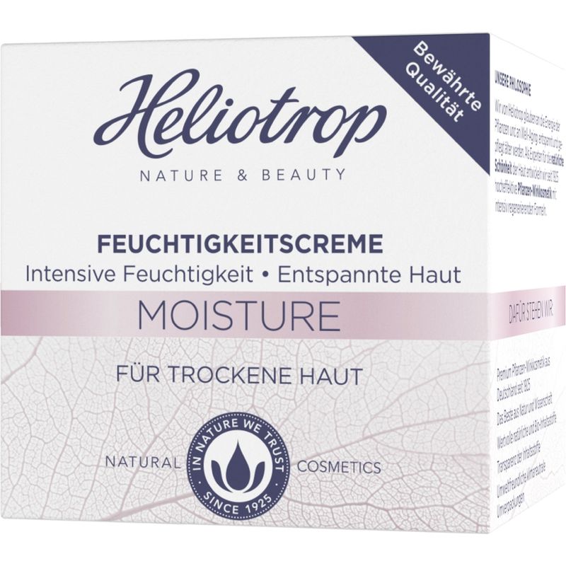 Heliotrop Moisture entspannende Feuchtigkeitscreme mit Bio-Rosenblütenextrakt - Produktbild