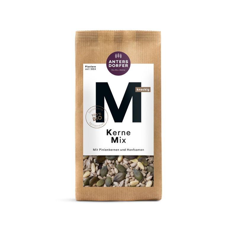 Antersdorfer - Die Bio-Mühle Bio Kerne Mix (mit Pinienkernen und Hanfsamen) - Produktbild