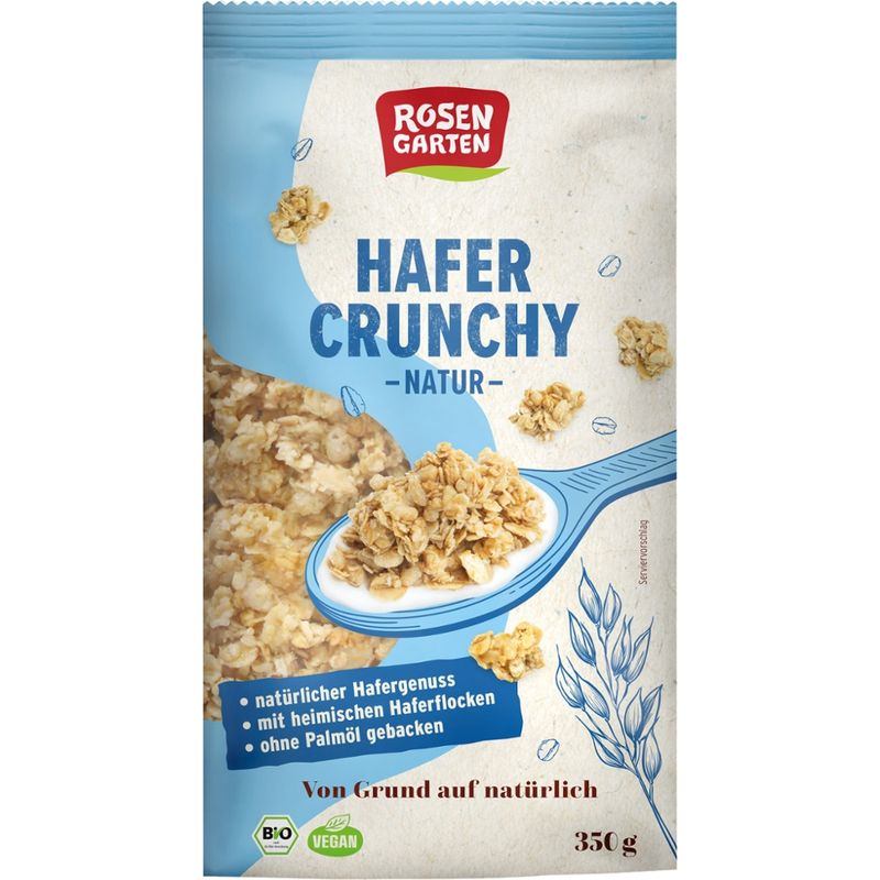 Rosengarten Hafer-Crunchy Natur - Produktbild