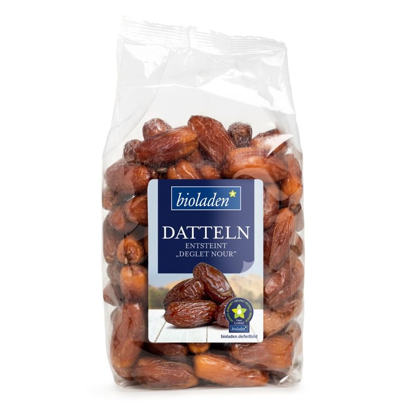 bioladen Datteln entsteint, Sorte "Deglet Nour" - Produktbild