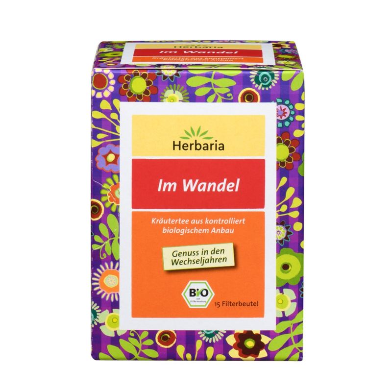 HERBARIA Im Wandel Wechseljahre Tee bio 15FB - Produktbild