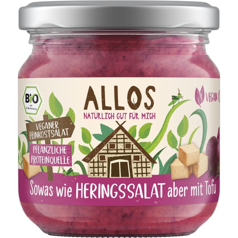 Allos Feinkostsalat wie Heringssalat - Produktbild