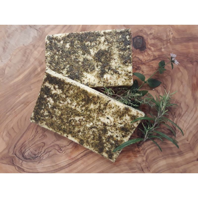 Hofgut Kapellenhof Schafkäse handgeschöpft mit Olivenöl und Kräutern der Provence mariniert - Produktbild