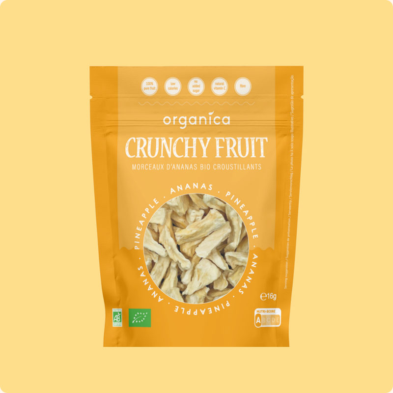Organica Gefriergetrocknete Bio-Ananas - Produktbild