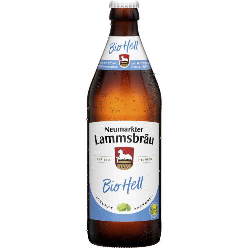 Neumarkter Lammsbräu Neumarkter Lammsbräu Bio Hell 0,5l - Produktbild