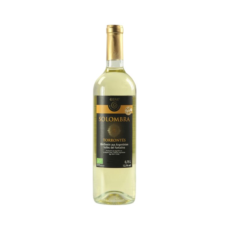 GEPA - The Fair Trade Company SOLOMBRA Torrontes, trocken - Produktbild