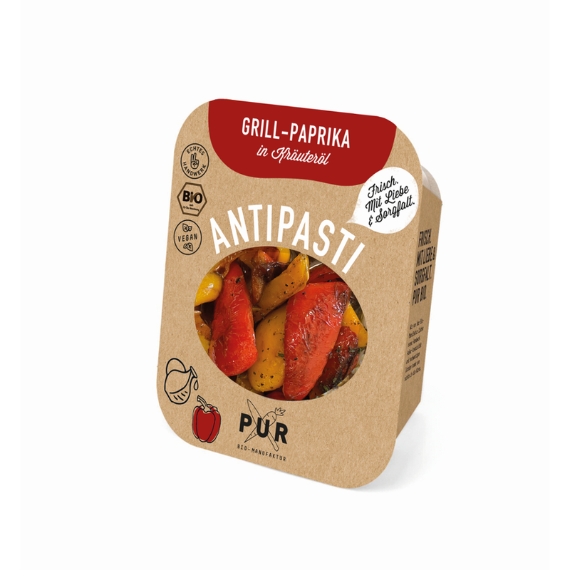 PUR Bio-Manufaktur Mediterrane Grill-Paprika mit Basilikum und Thymian SB - Produktbild