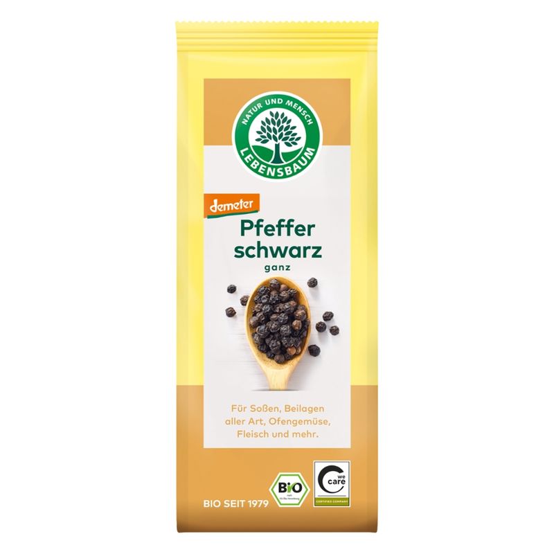 LEBENSBAUM Schwarzer Pfeffer, ganz - Produktbild