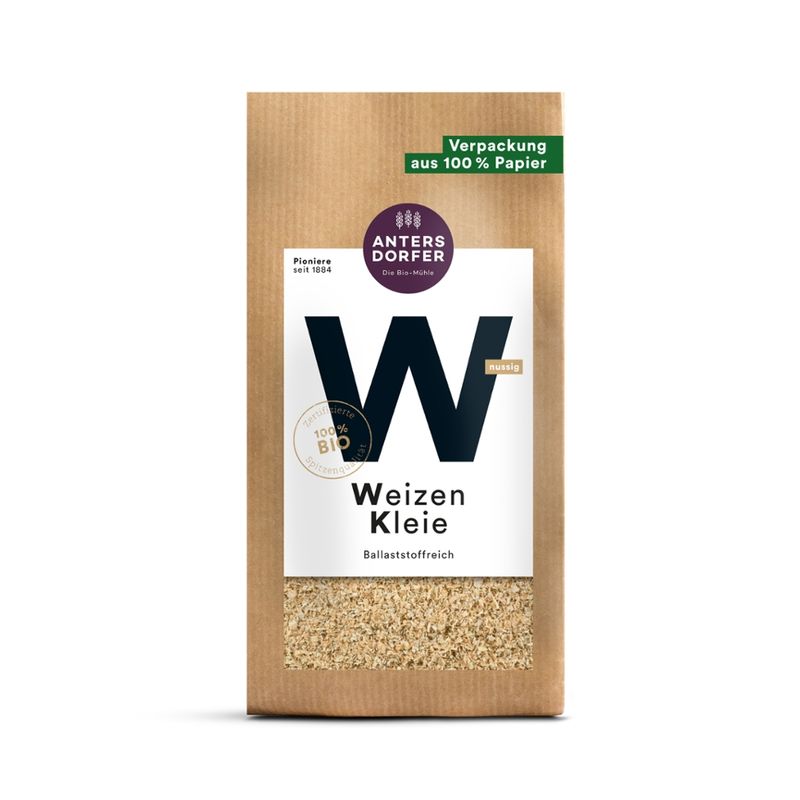 Antersdorfer - Die Bio-Mühle Bio Weizen Kleie - Produktbild