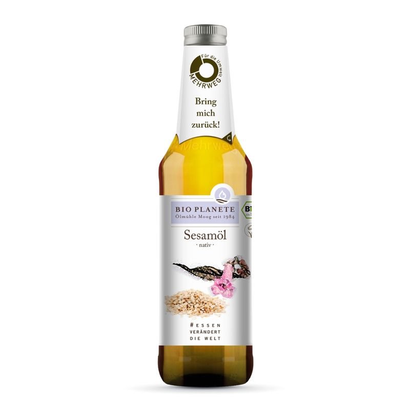 BIO PLANÈTE Sesamöl nativ 500 ml Mehrweg - Produktbild