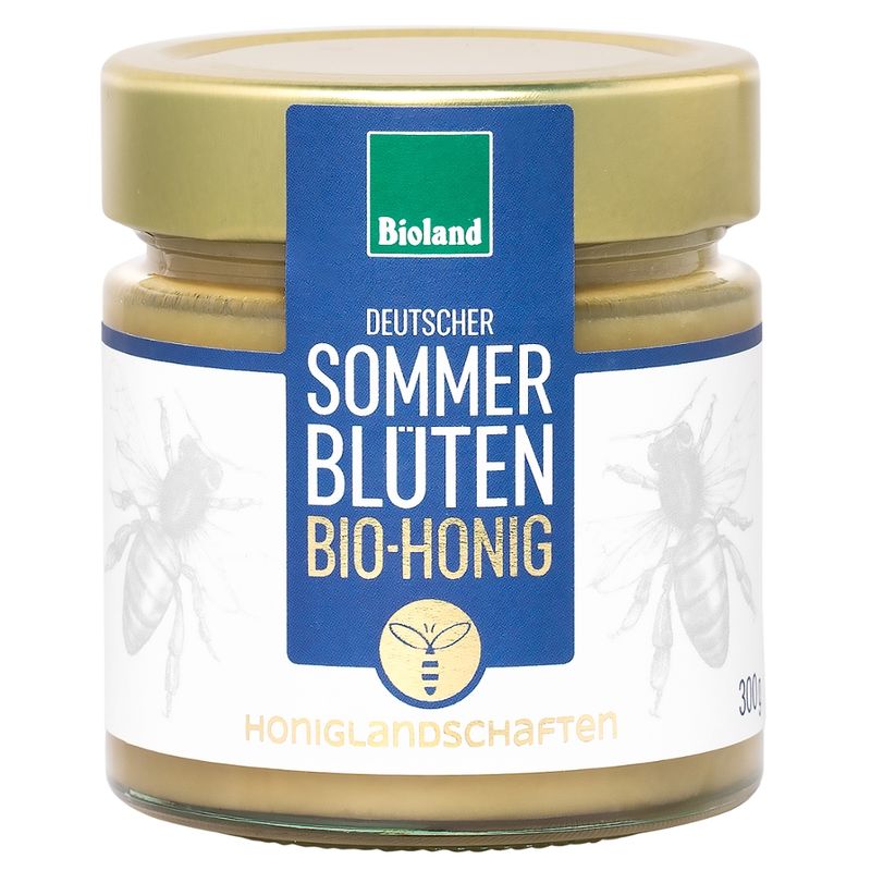 Honiglandschaften Honiglandschaften Sommerblüten Bio-Honig 300g - Produktbild