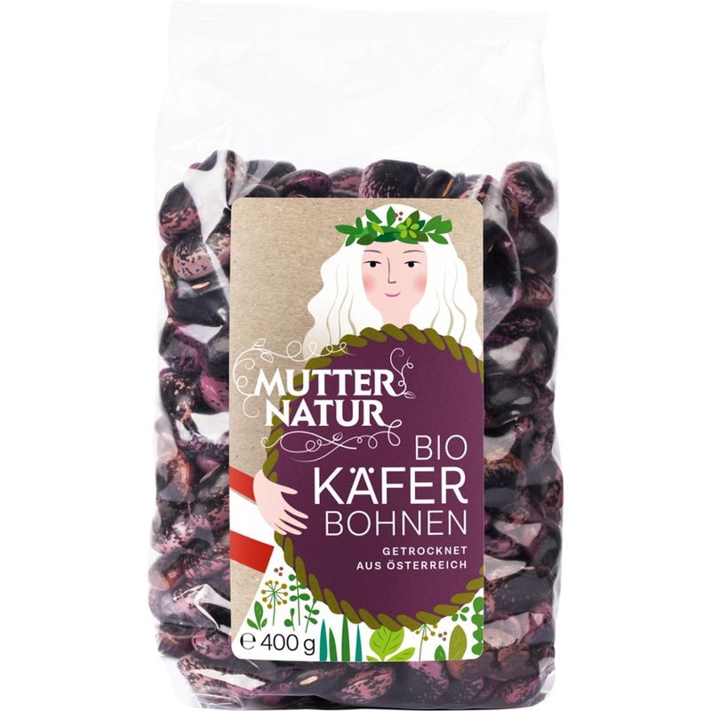 MUTTER NATUR MUTTER NATUR Bio Käferbohnen getrocknet 400 g, Herkunft Österreich - Produktbild