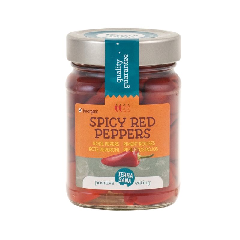 TerraSana Rote Peperoni pikant - Produktbild