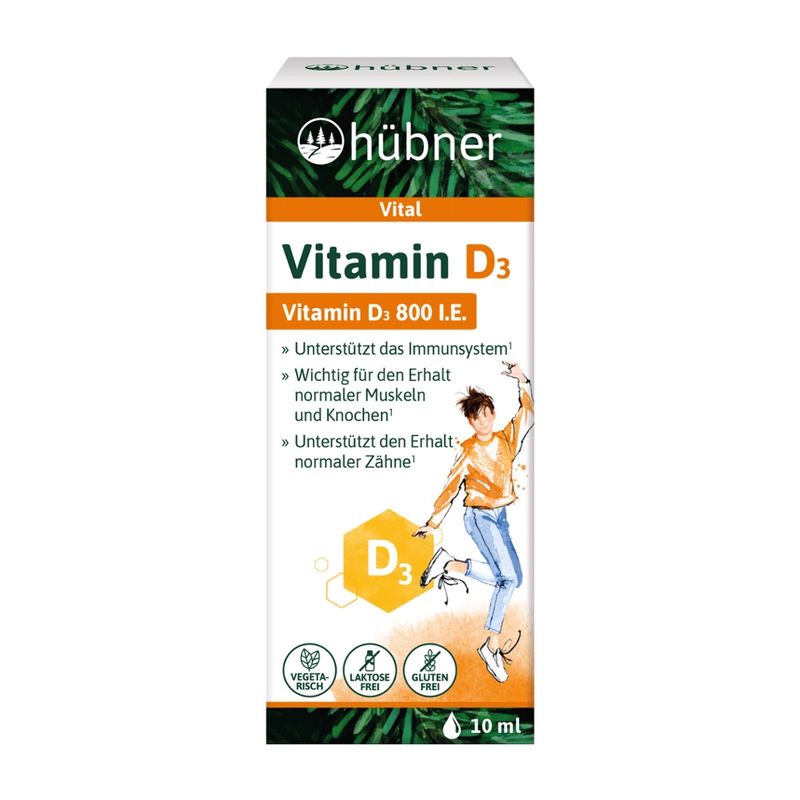 Hübner hübner® Vitamin D3 Tropfen - Produktbild