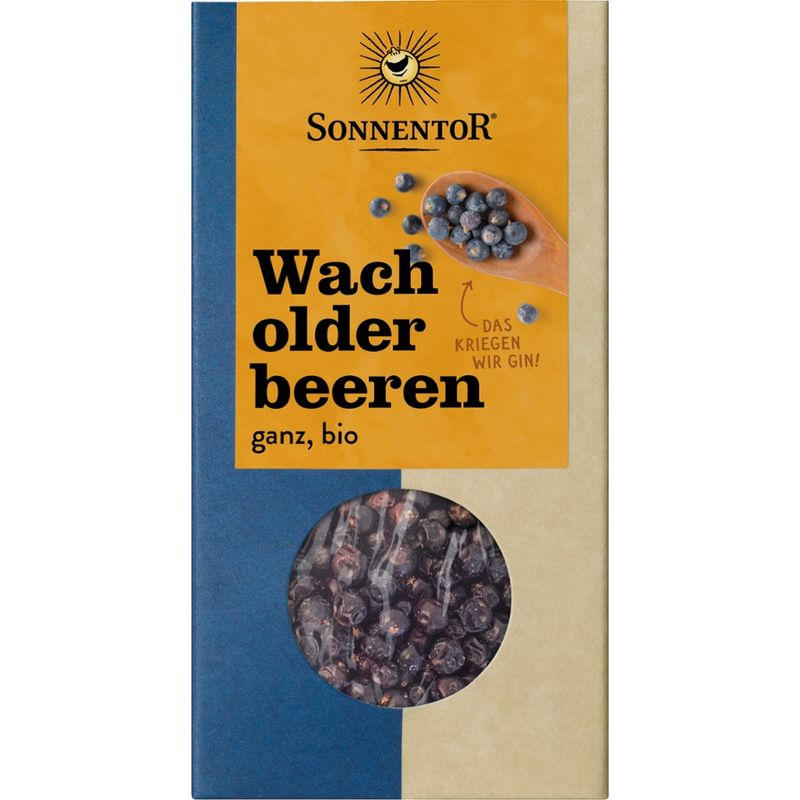 Sonnentor Wacholderbeeren ganz, Packung - Produktbild