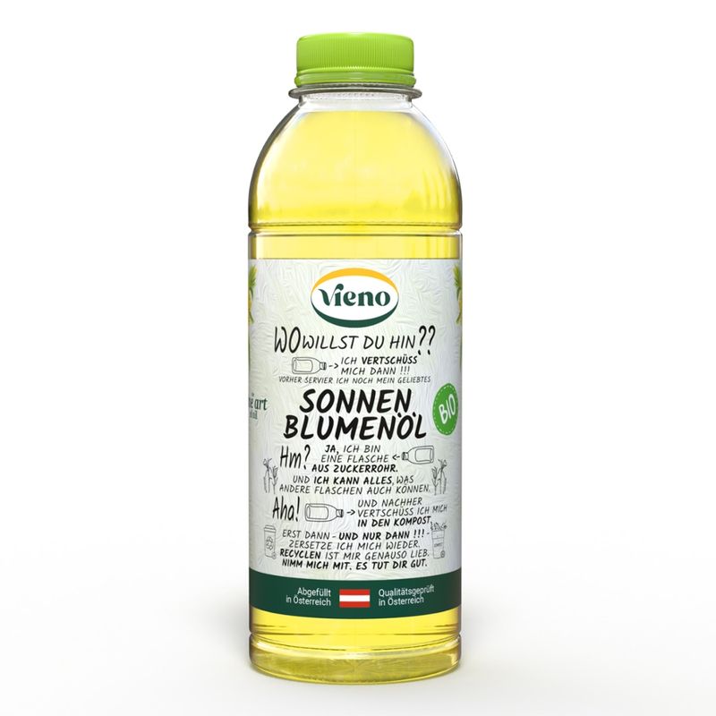 Vieno AT-BIO-301 VIENO Sonnenblumenöl 750 ml - Produktbild